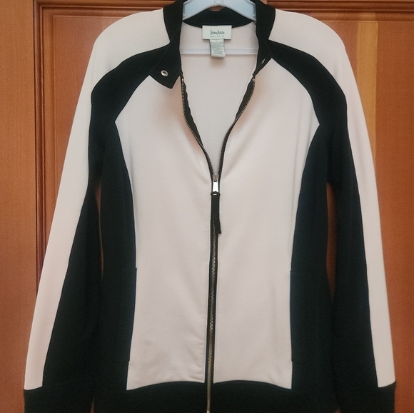 Neiman Marcus Exclusive Black and Pink Jacket - Picture 8 of 13